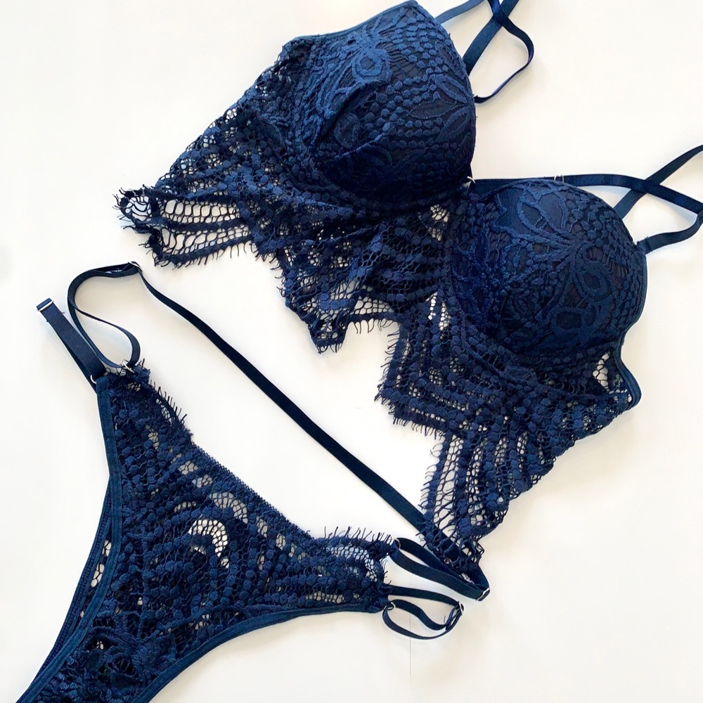 Shein Lace Lingerie Bra and Panty Set